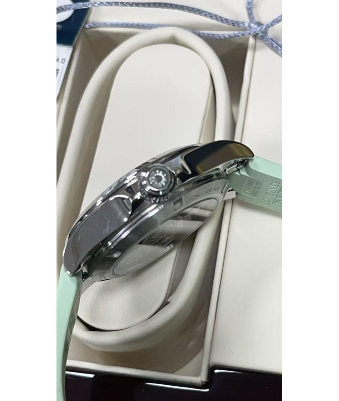 LONGINES Салатовые часы, фото 5