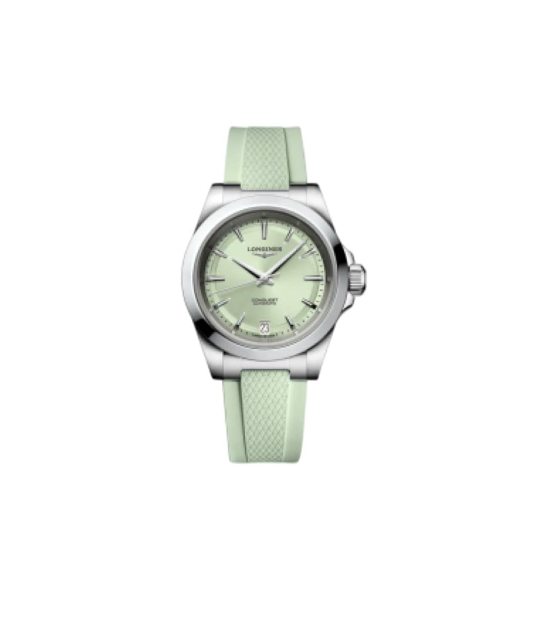 LONGINES Салатовые часы, фото 7