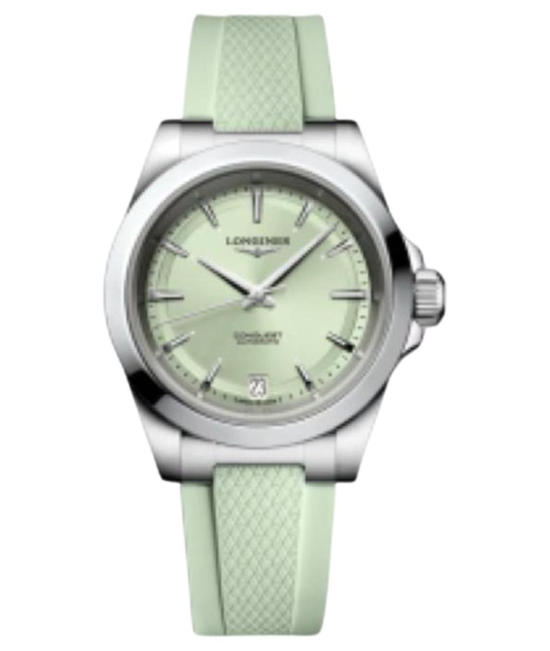 LONGINES Салатовые часы, фото 1
