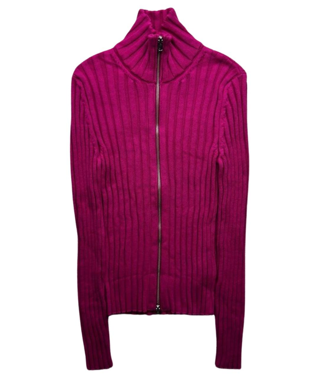 MM6 MAISON MARGIELA Розовый хлопковый джемпер / свитер, фото 1