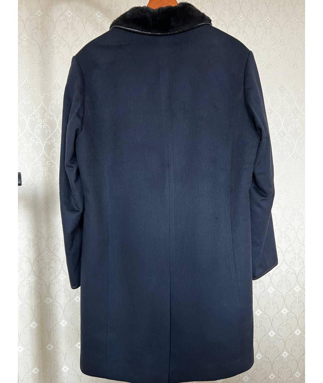 BRIONI Темно-синее кашемировое пальто, фото 2