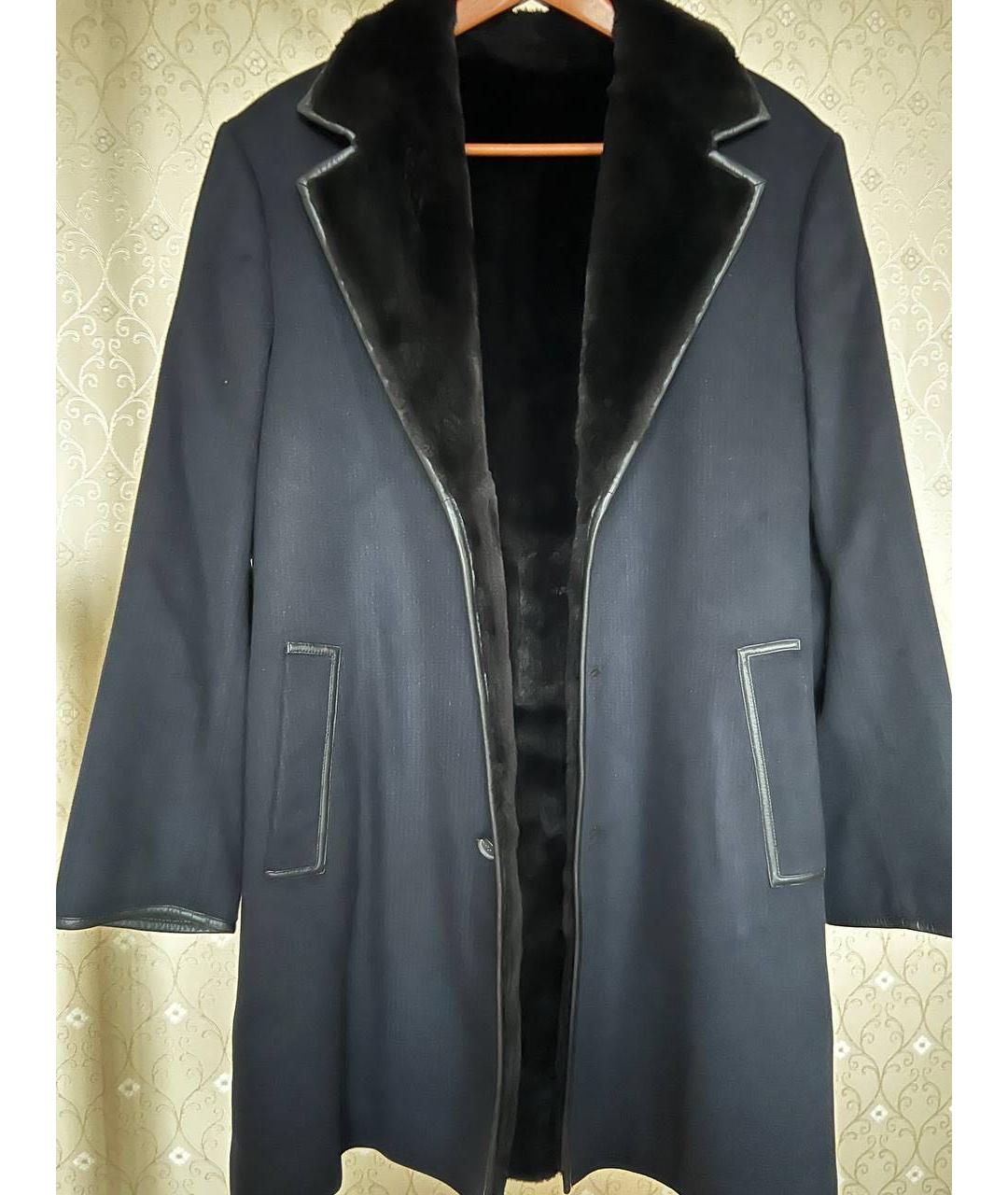 BRIONI Темно-синее кашемировое пальто, фото 5