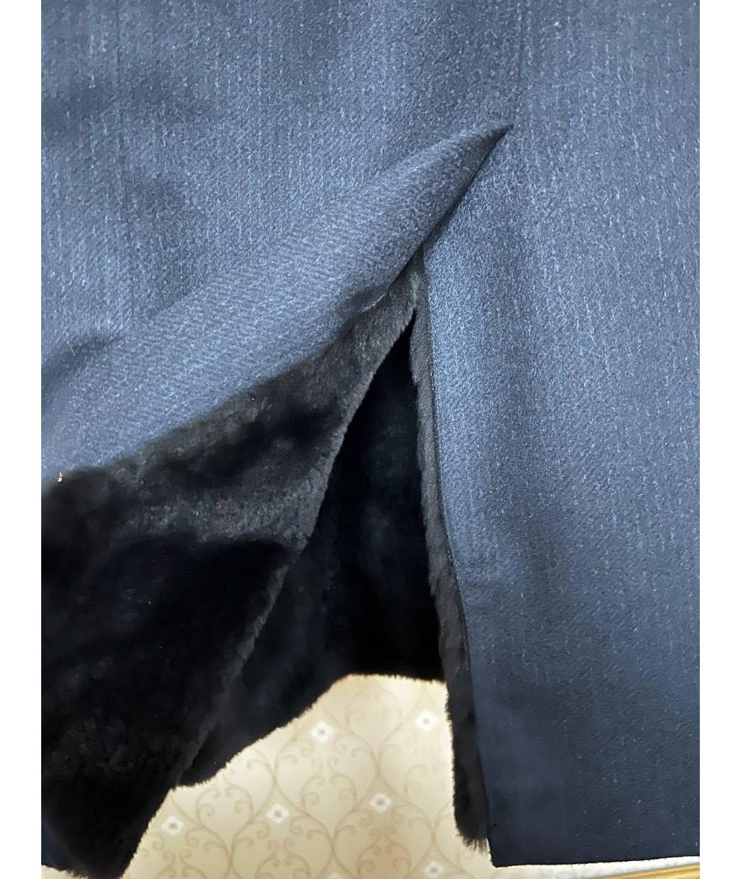 BRIONI Темно-синее кашемировое пальто, фото 6