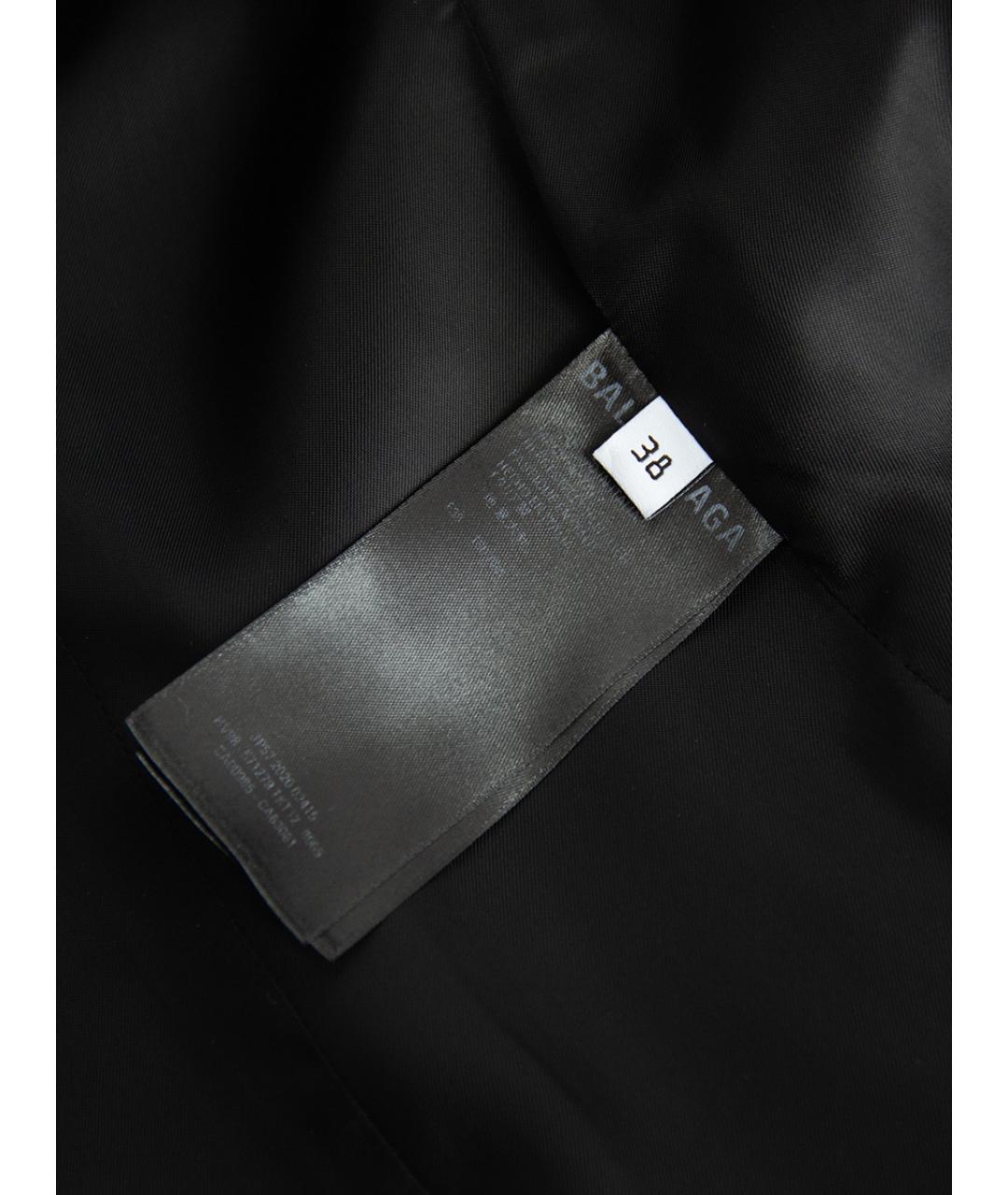 BALENCIAGA Синий шерстяной жакет/пиджак, фото 5