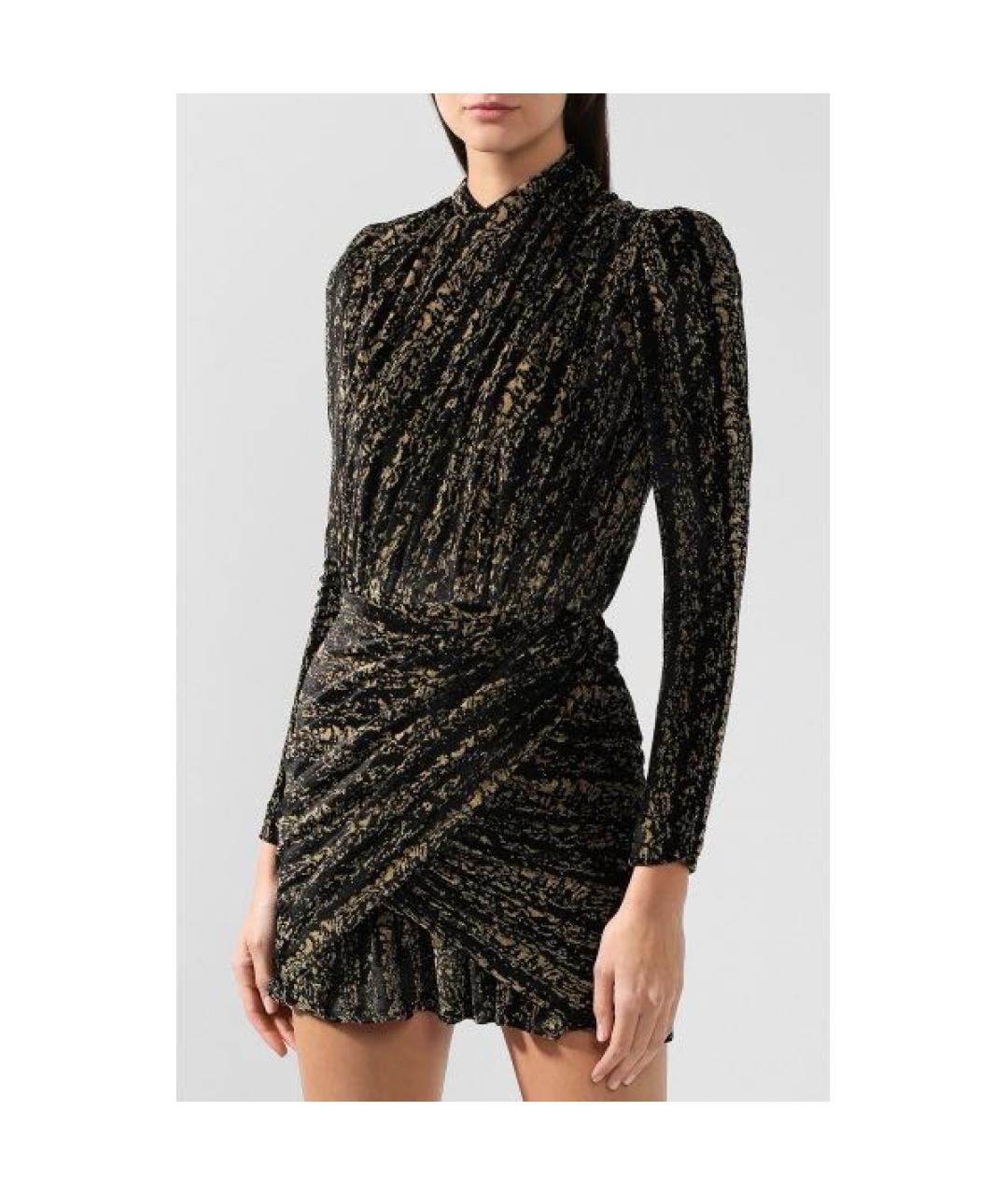 BALENCIAGA Мульти вискозное коктейльное платье, фото 2