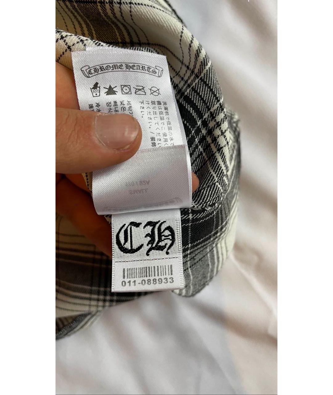 CHROME HEARTS Бежевая рубашка, фото 3