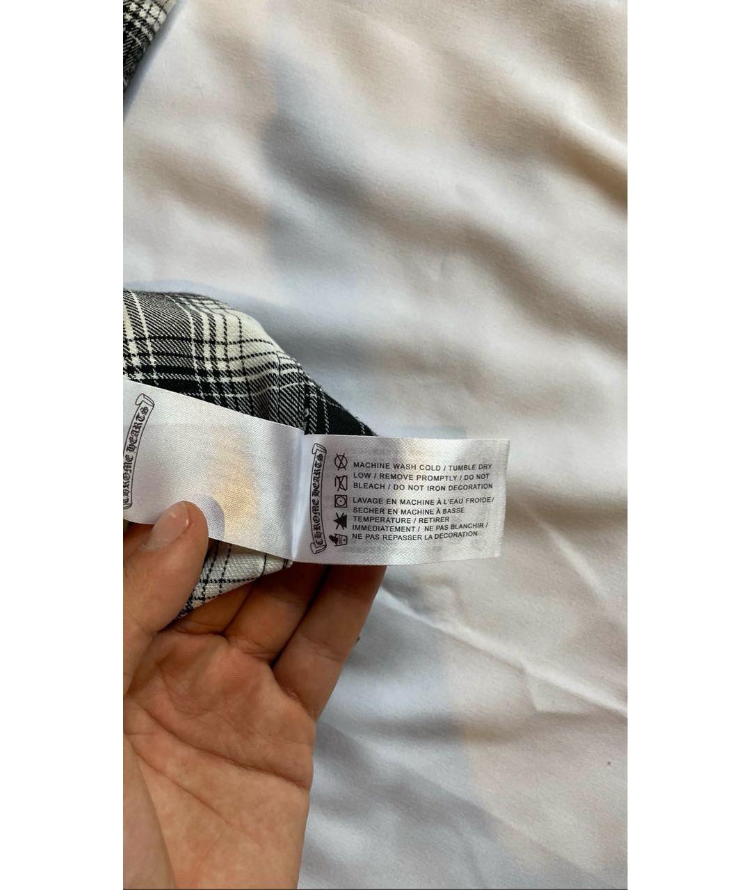 CHROME HEARTS Бежевая рубашка, фото 4