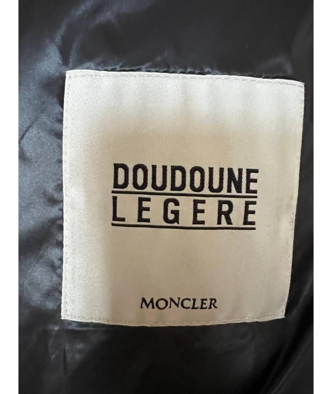 MONCLER Коричневый полиамидовый пуховик, фото 8