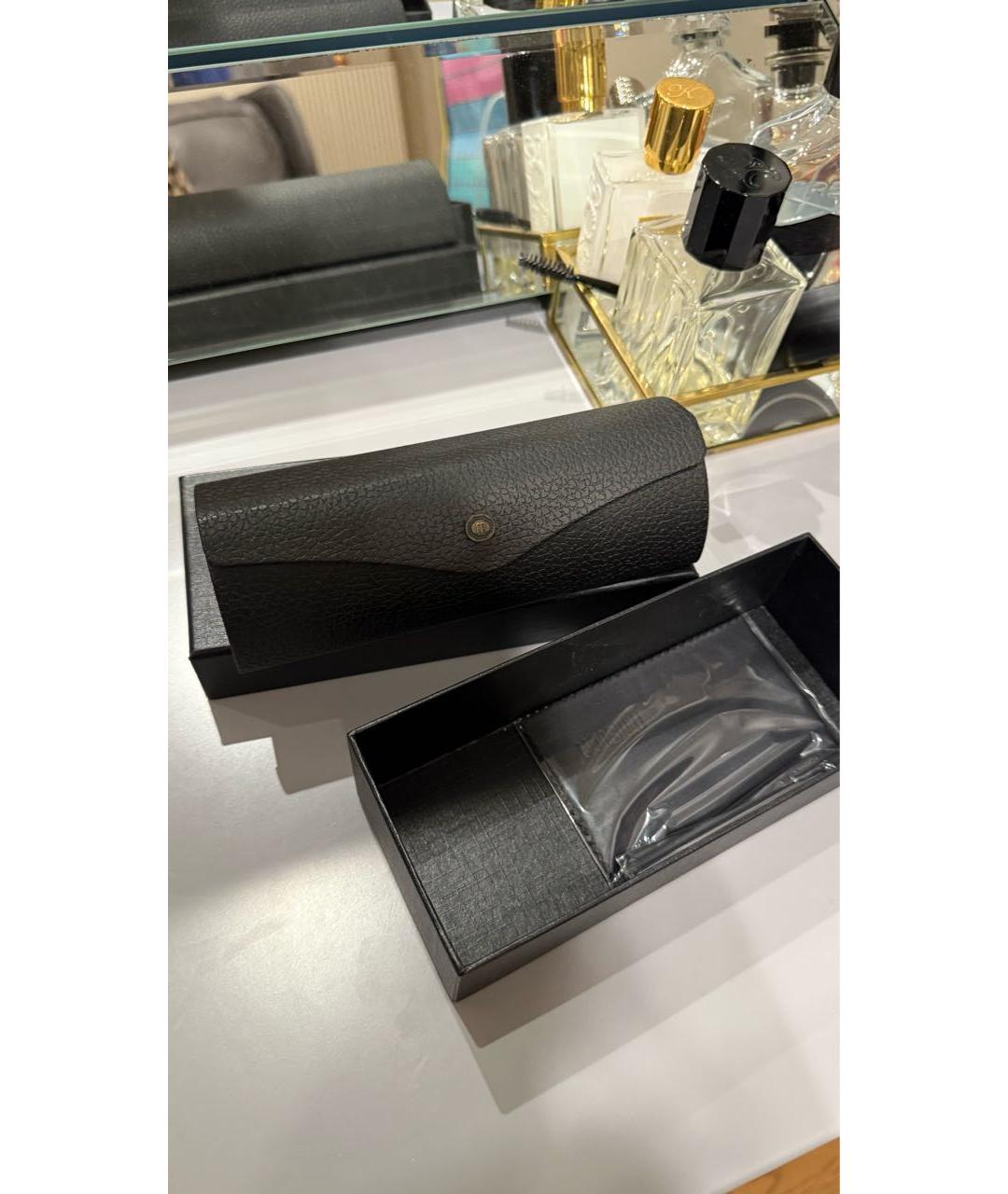 MATSUDA Зеленые металлические солнцезащитные очки, фото 4