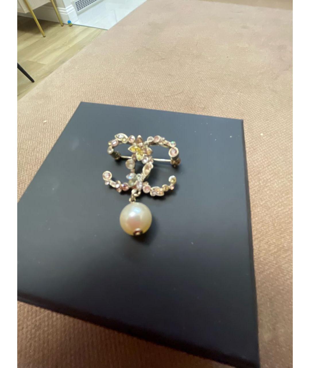 CHANEL Мульти металлическая булавка / брошь, фото 2