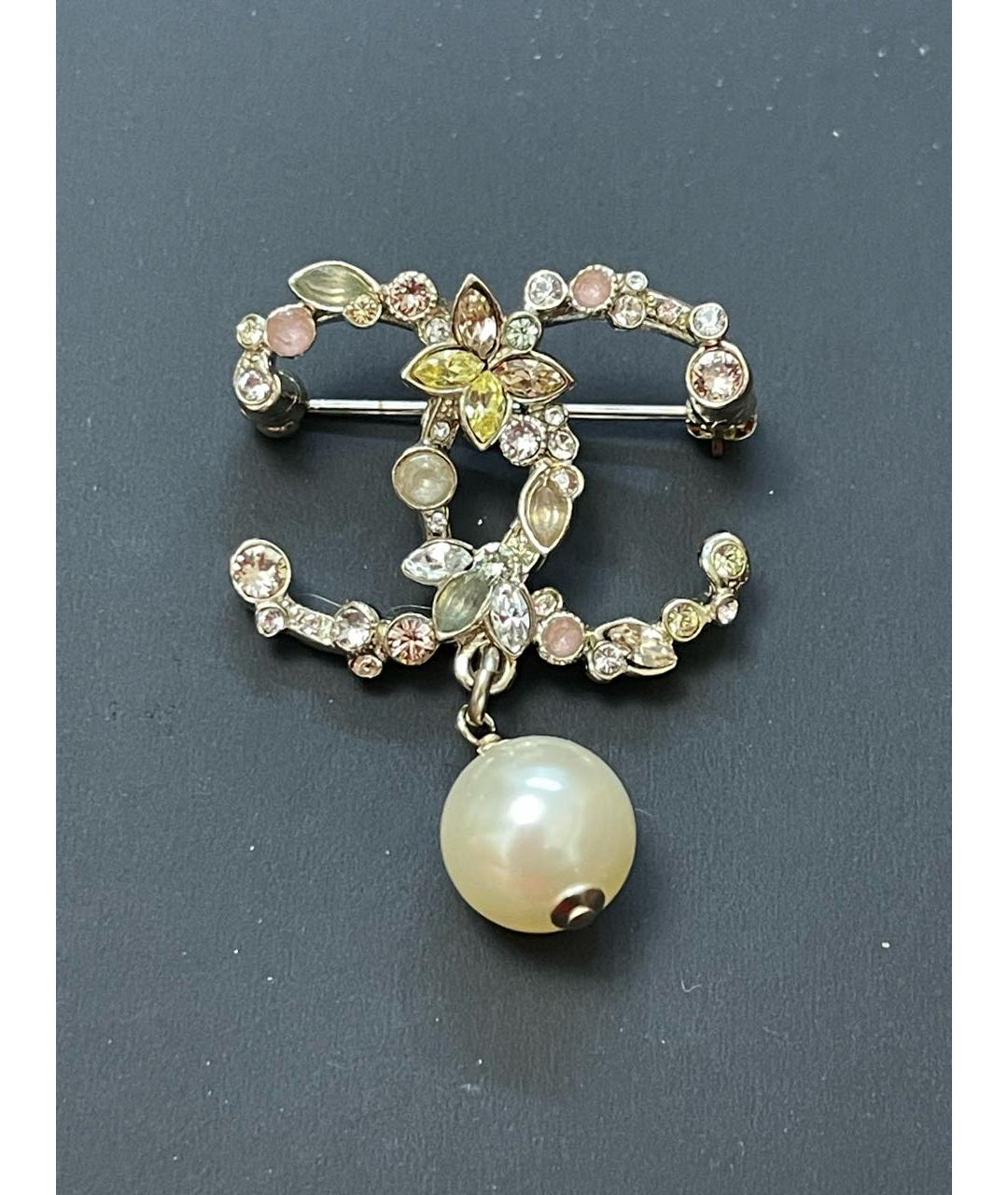 CHANEL Мульти металлическая булавка / брошь, фото 5