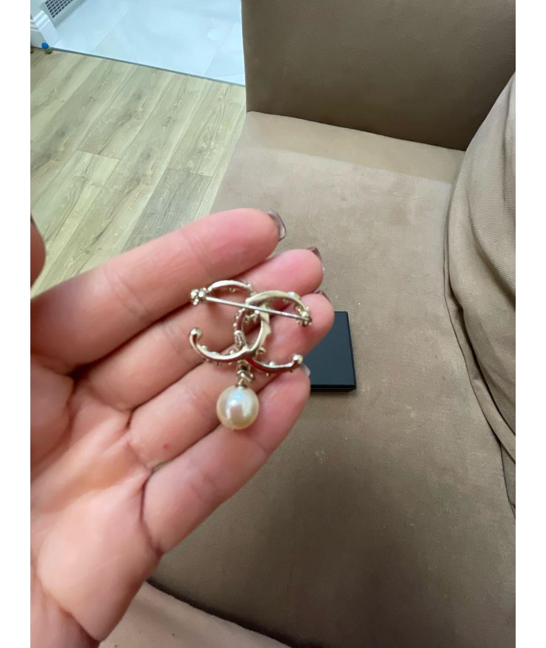 CHANEL Мульти металлическая булавка / брошь, фото 3