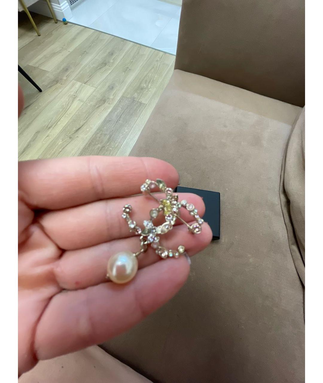 CHANEL Мульти металлическая булавка / брошь, фото 4