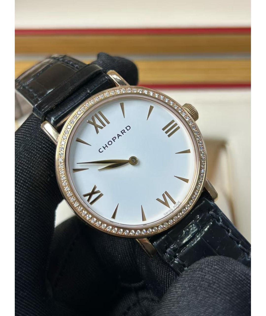CHOPARD Золотые часы из розового золота, фото 4
