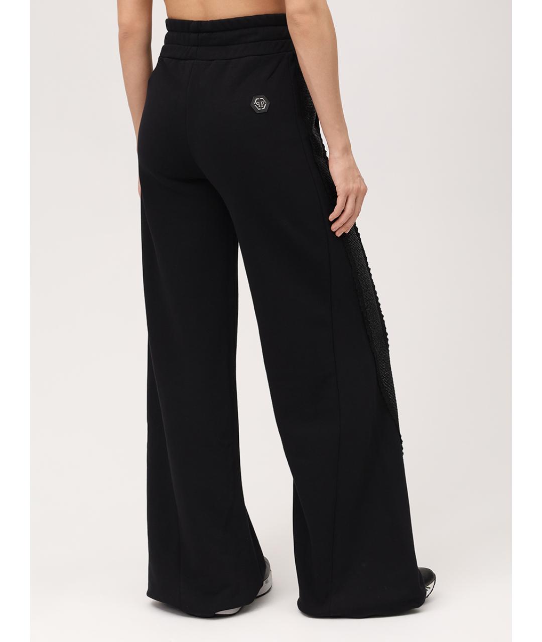 PHILIPP PLEIN Черные спортивные брюки и шорты, фото 3