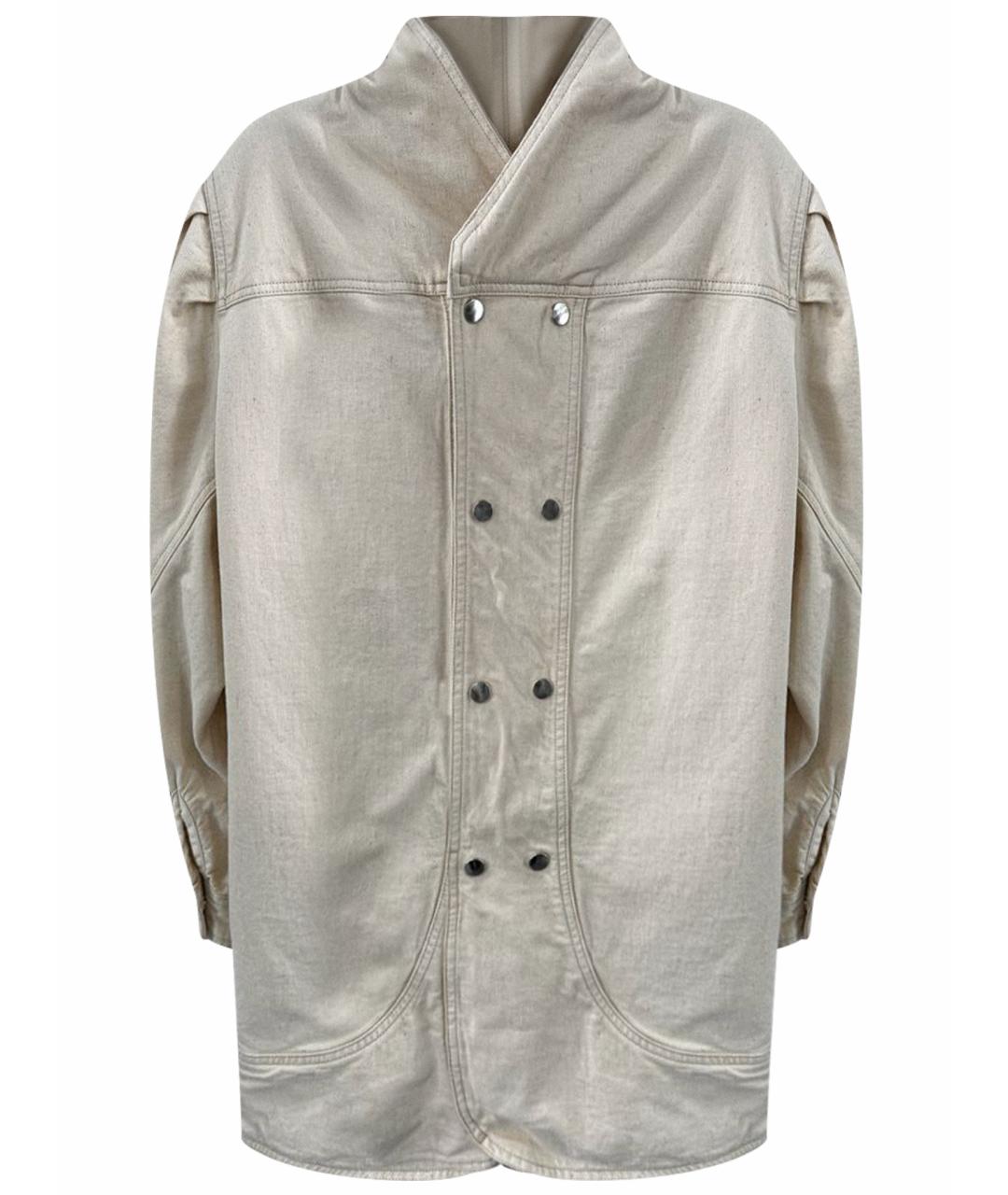 ISABEL MARANT Бежевая деним куртка, фото 1