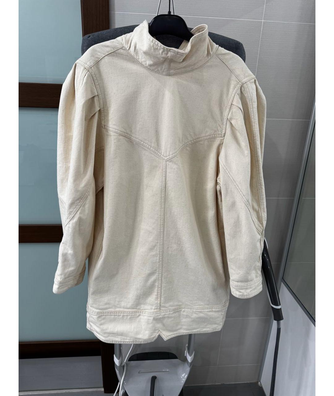 ISABEL MARANT Бежевая деним куртка, фото 2