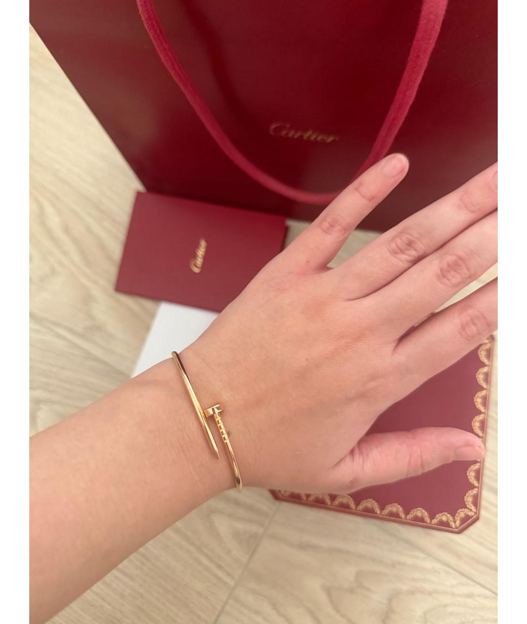 CARTIER Золотой браслет из розового золота, фото 2