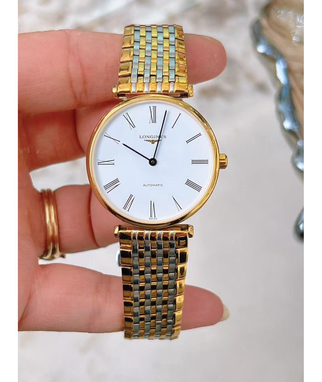 LONGINES Золотые часы, фото 2