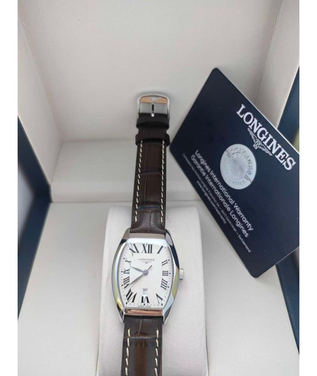 LONGINES Серебряные часы, фото 2