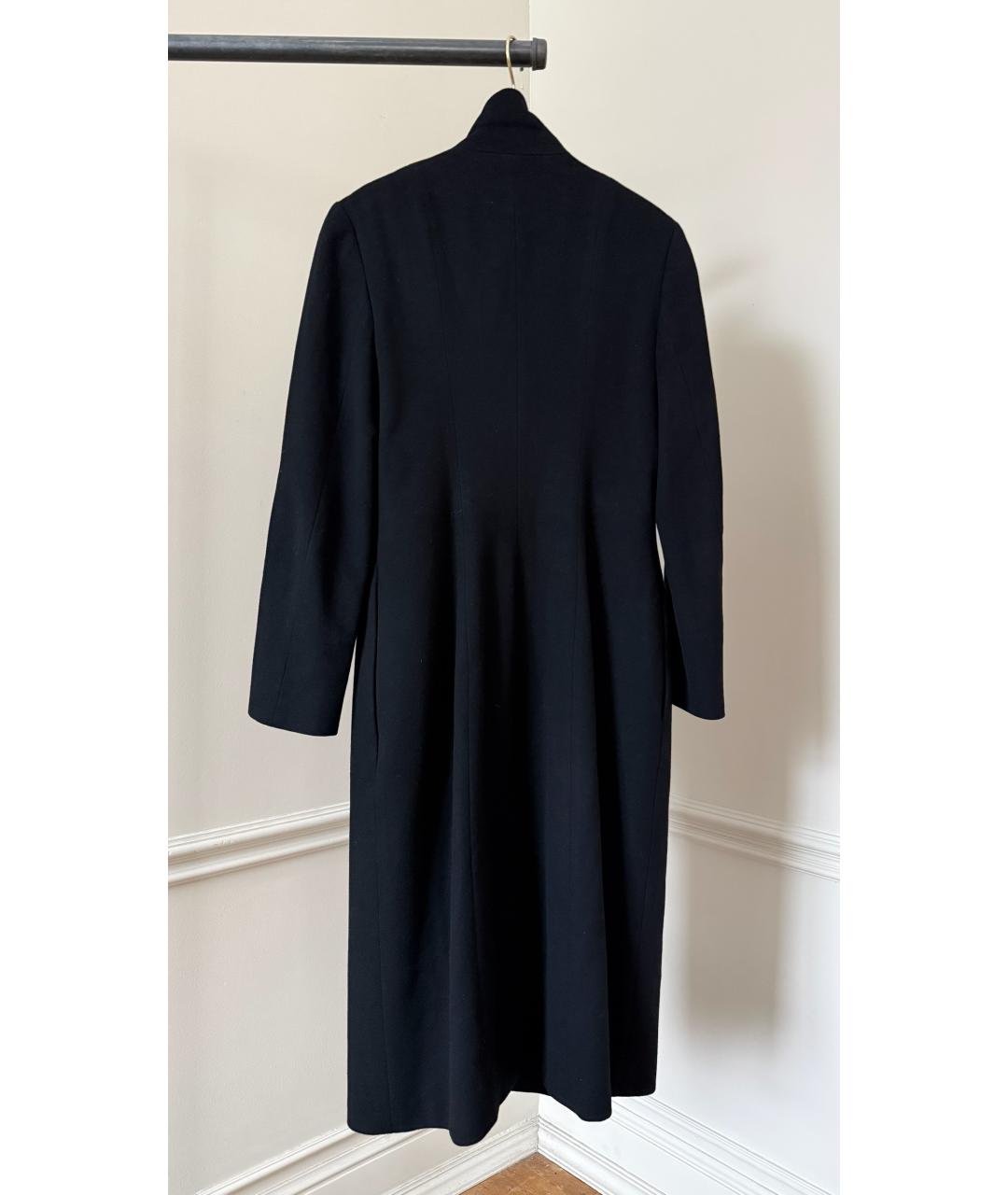 GUCCI Черное шерстяное пальто, фото 2