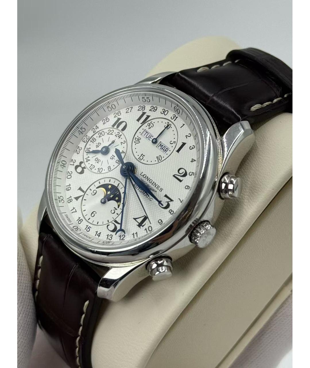 LONGINES Серебряные часы, фото 4