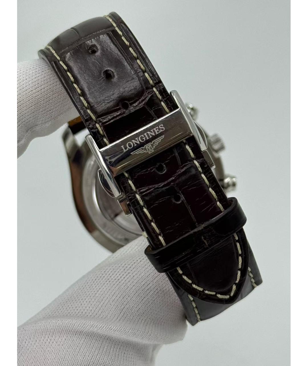 LONGINES Серебряные часы, фото 5