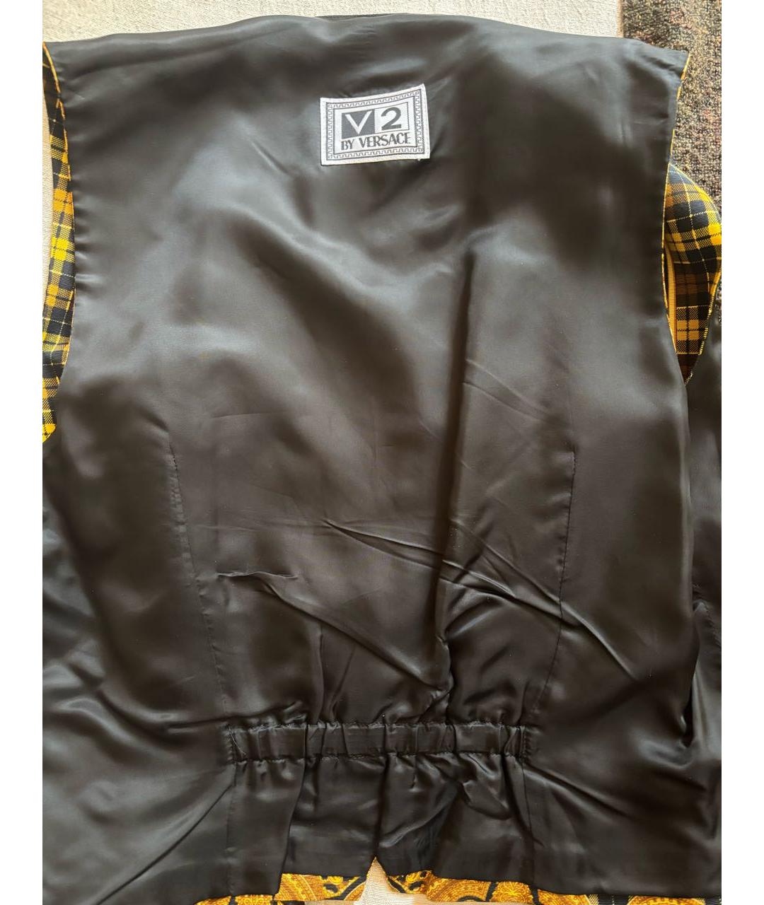 VERSACE Мульти хлопковый жилет, фото 3
