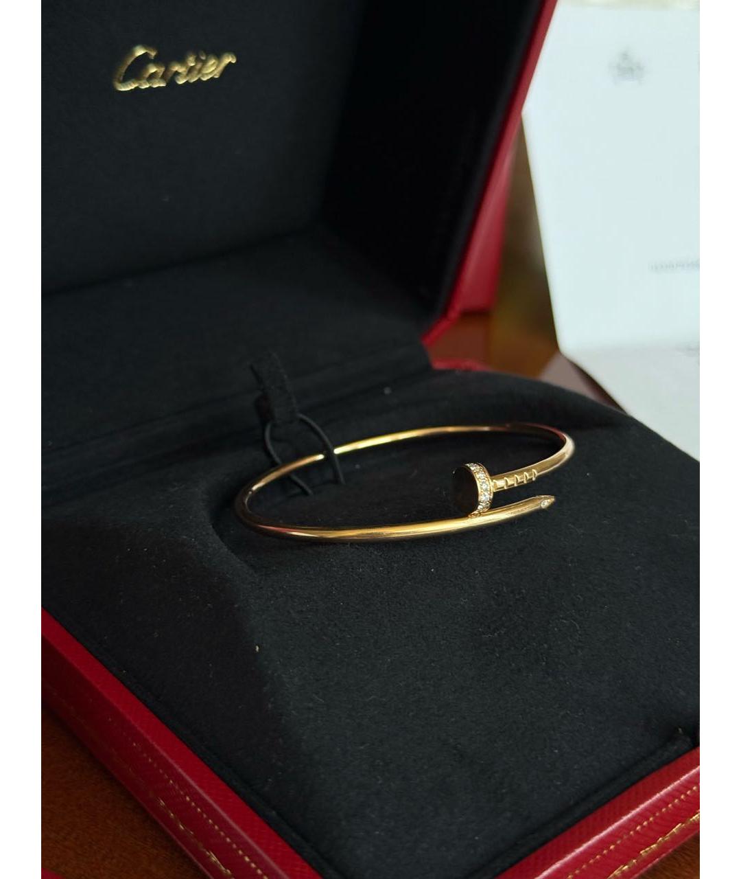 CARTIER Золотой браслет из розового золота, фото 5