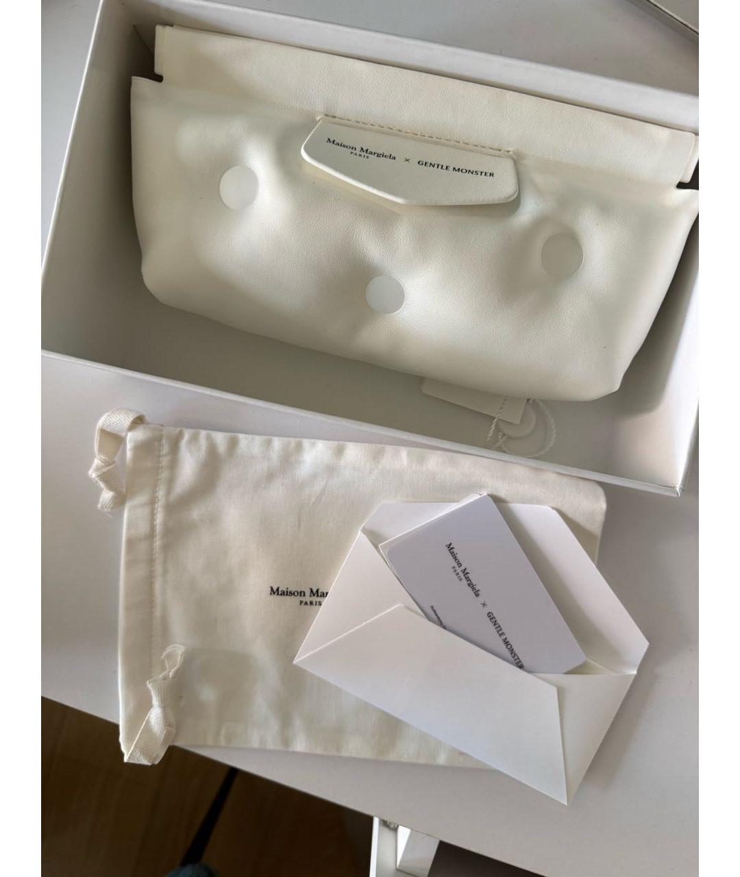 MAISON MARGIELA Черные пластиковые солнцезащитные очки, фото 4