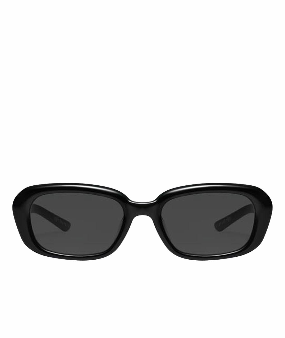 MAISON MARGIELA Черные пластиковые солнцезащитные очки, фото 1
