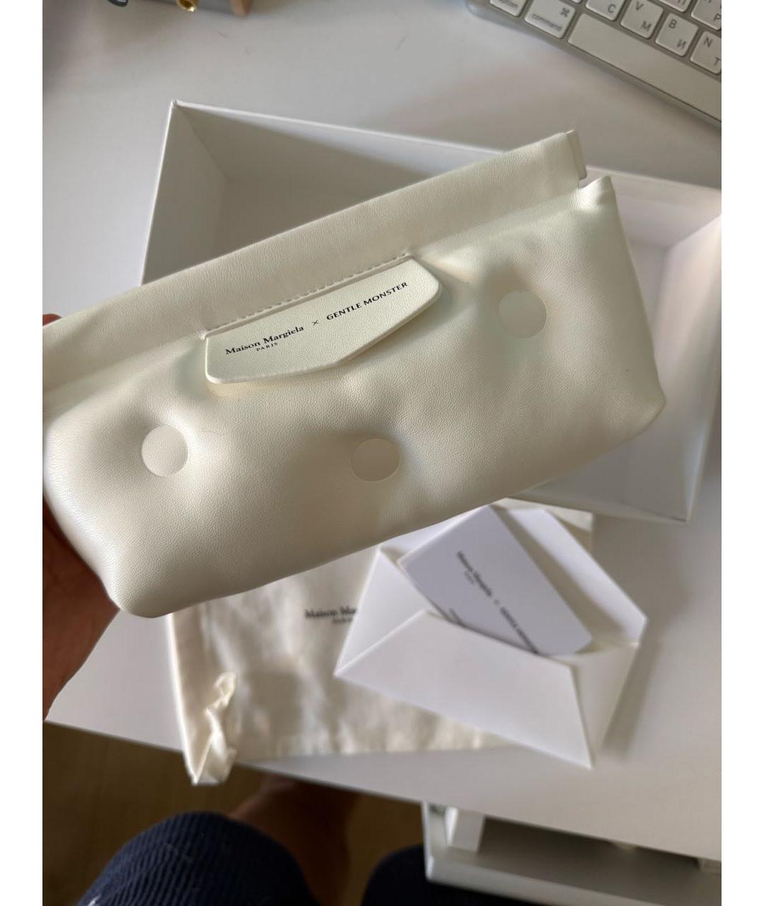 MAISON MARGIELA Черные пластиковые солнцезащитные очки, фото 5