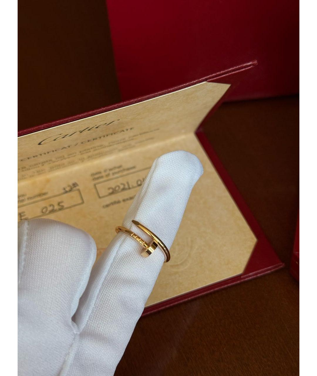 CARTIER Золотое кольцо из розового золота, фото 8