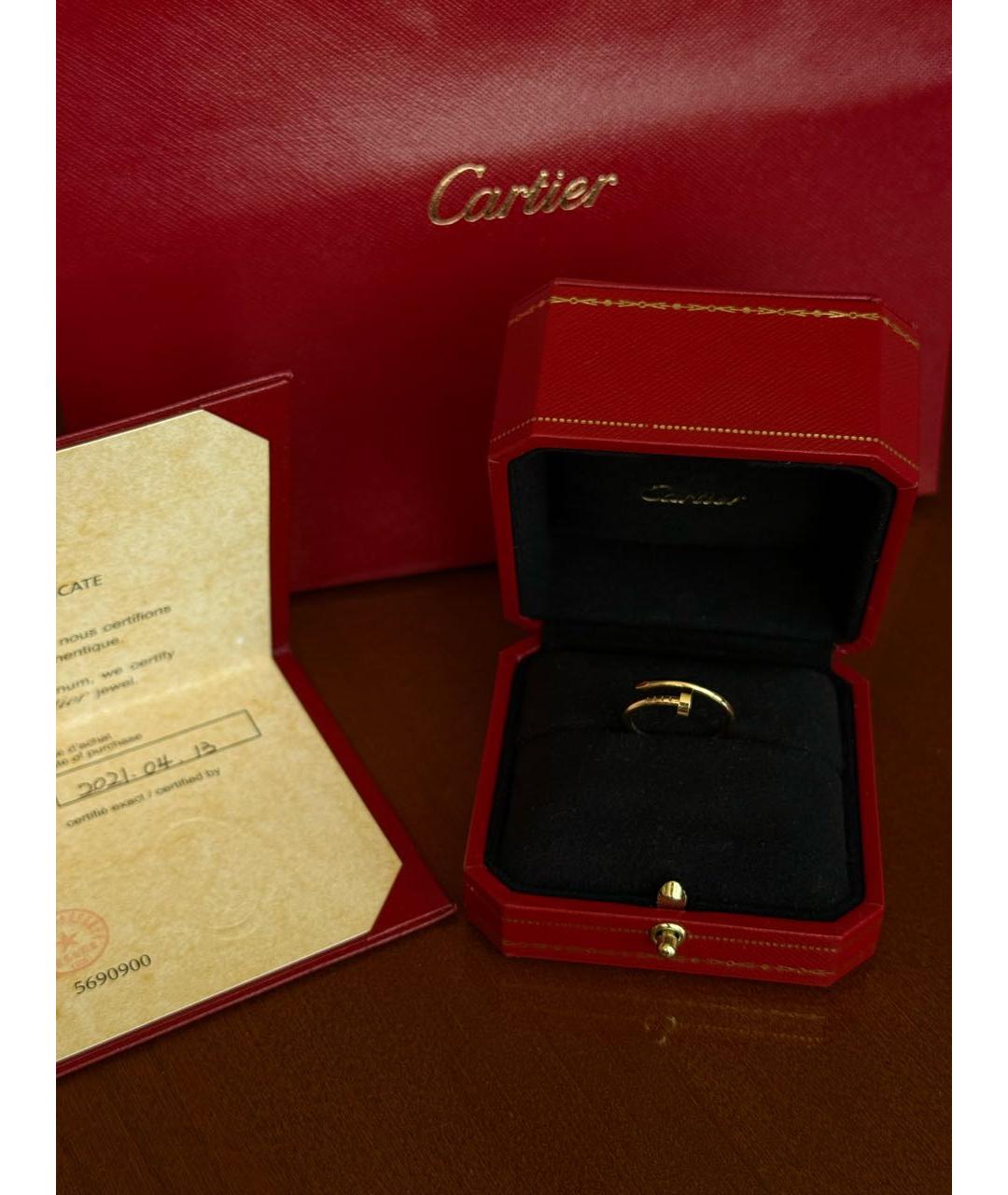 CARTIER Золотое кольцо из розового золота, фото 3