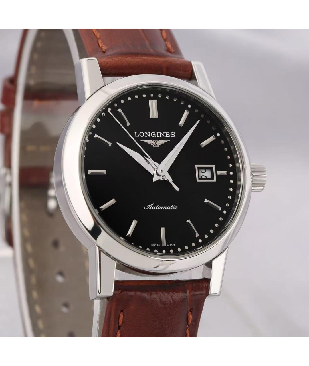 LONGINES Коричневые часы, фото 4