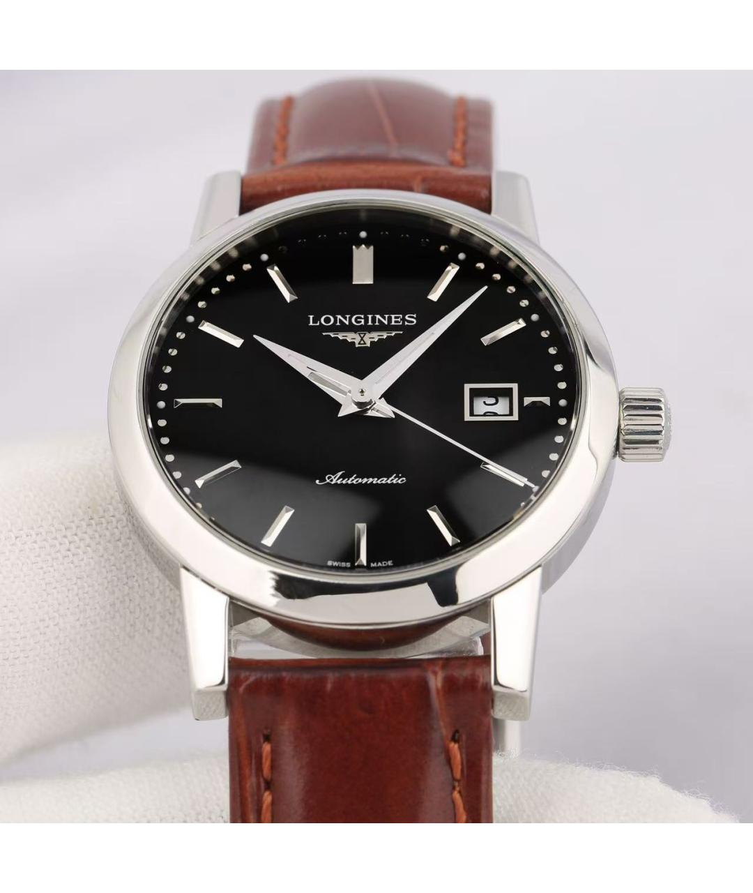 LONGINES Коричневые часы, фото 6