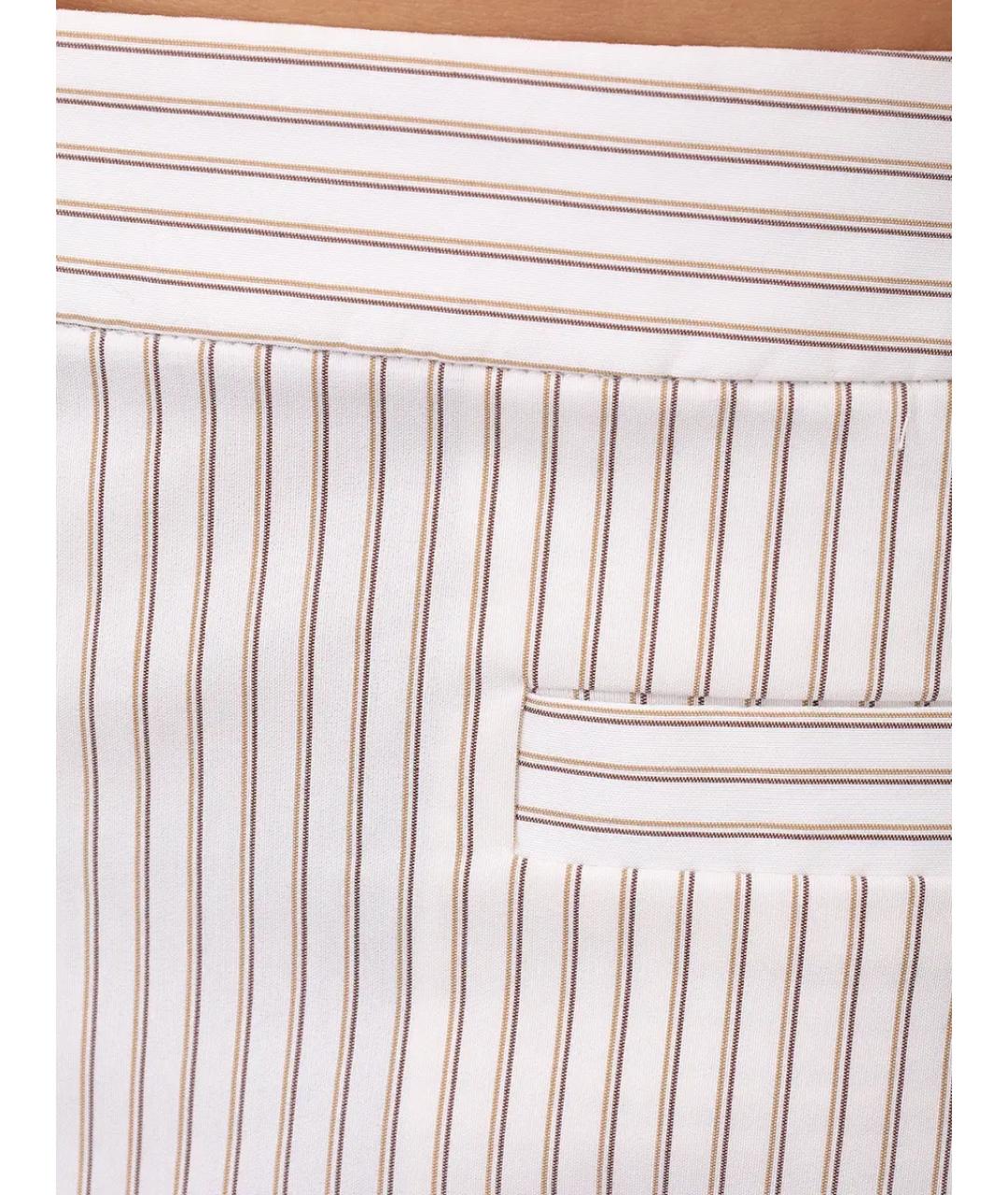 FENDI Белые хлопковые шорты, фото 6