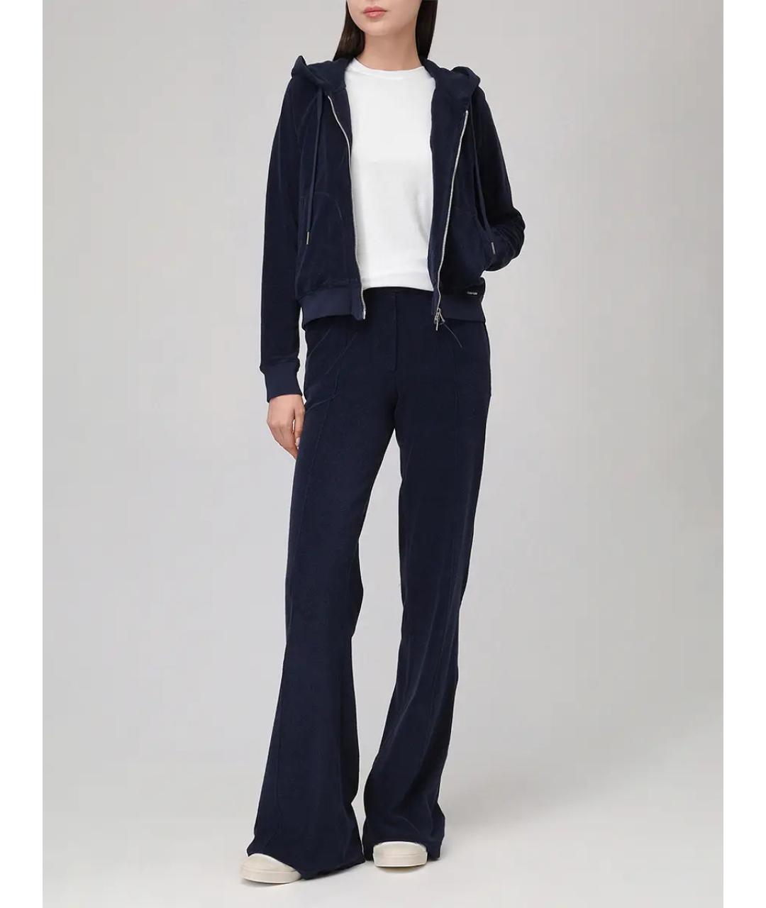 TOM FORD Темно-синие брюки узкие, фото 2