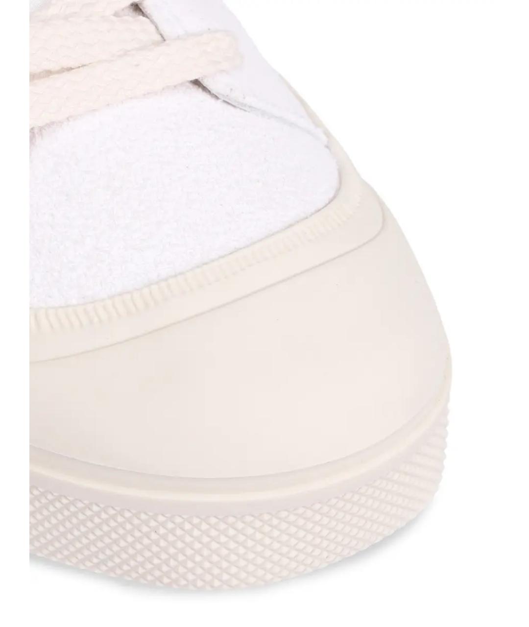 TOM FORD Белые кожаные кеды, фото 5