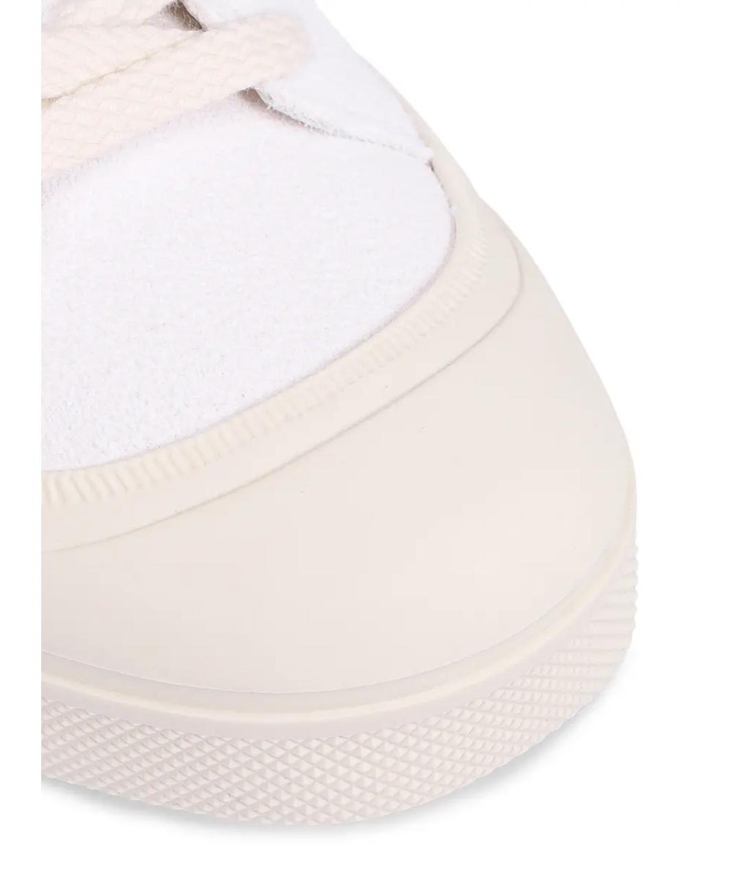 TOM FORD Белые кожаные кеды, фото 5