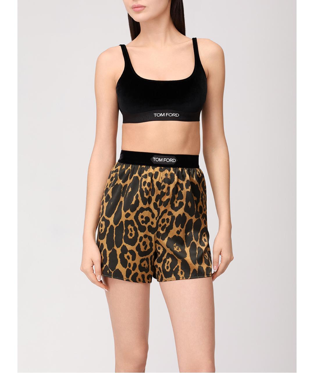 TOM FORD Мульти шелковые шорты, фото 4