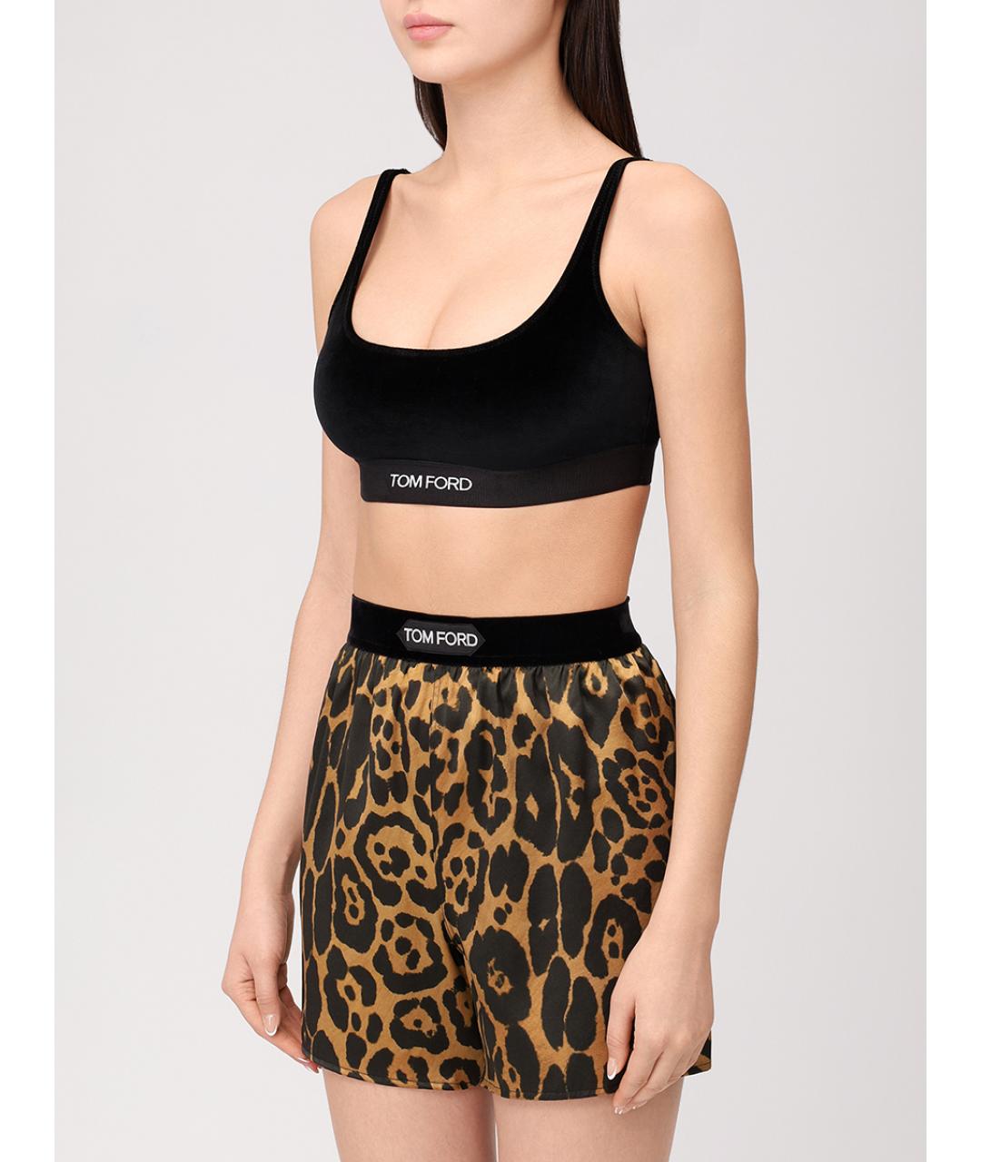 TOM FORD Мульти шелковые шорты, фото 5