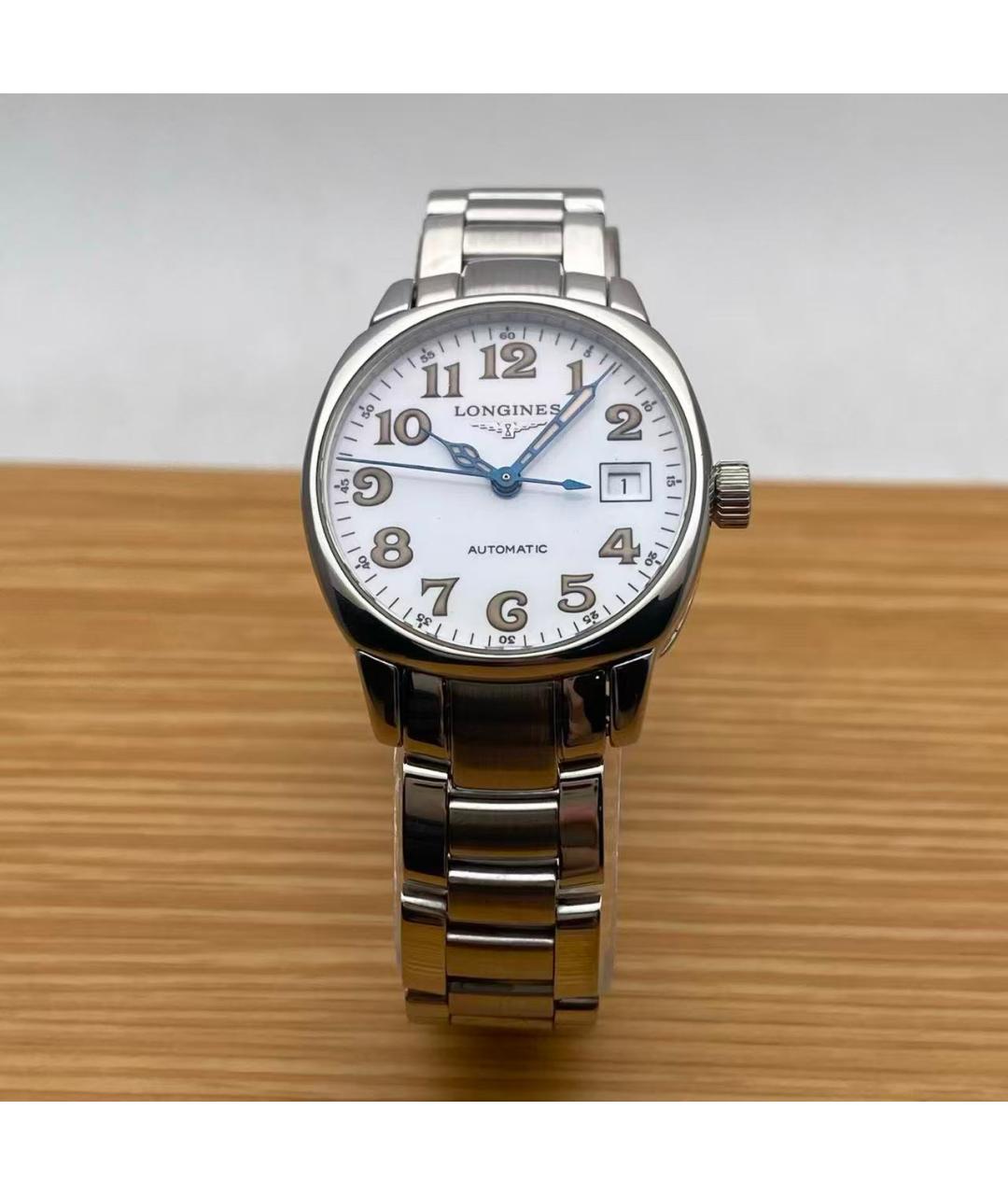 LONGINES Серебряные часы, фото 2