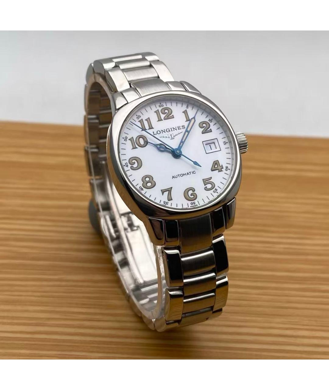 LONGINES Серебряные часы, фото 4