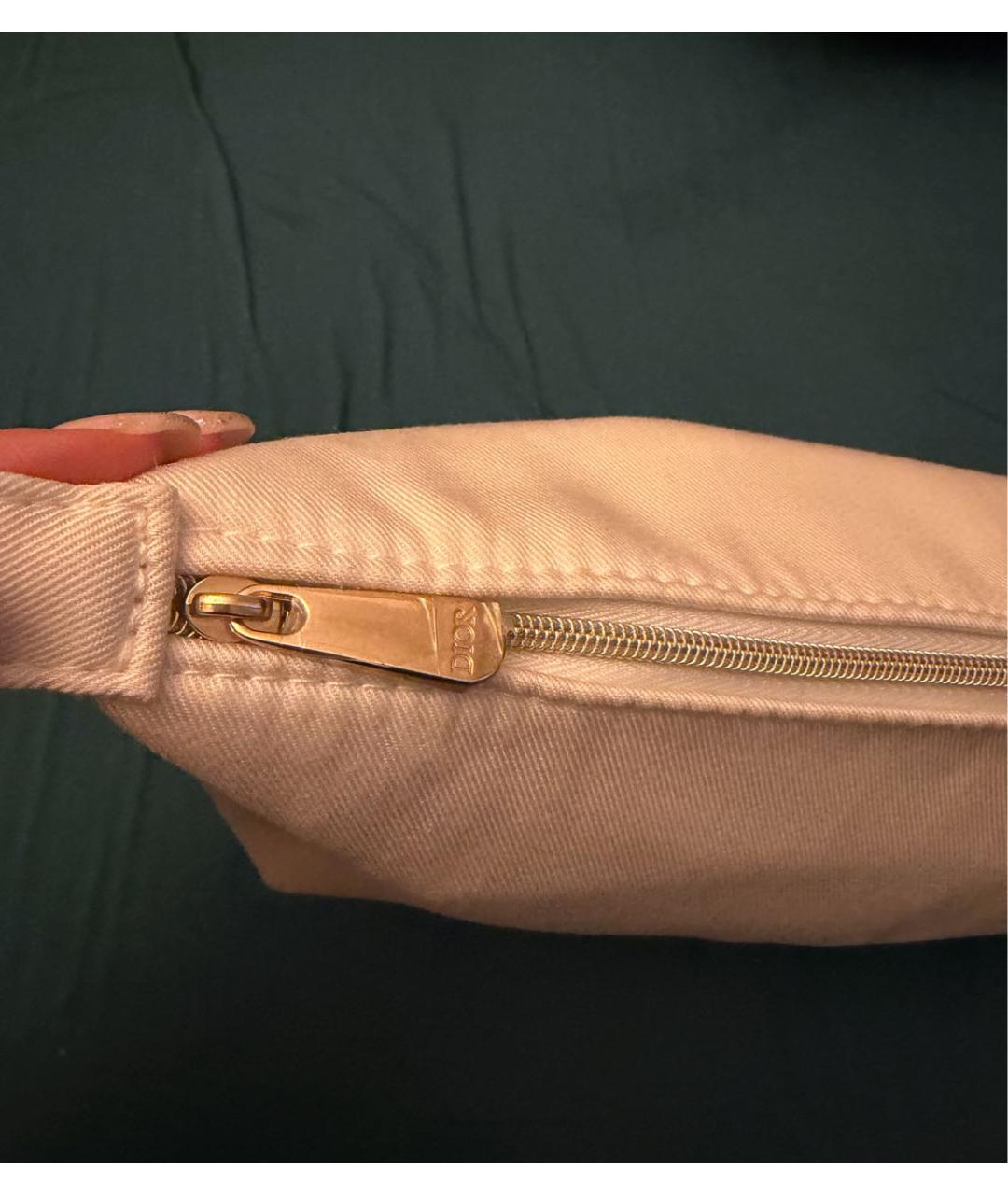 CHRISTIAN DIOR Белая косметичка, фото 4