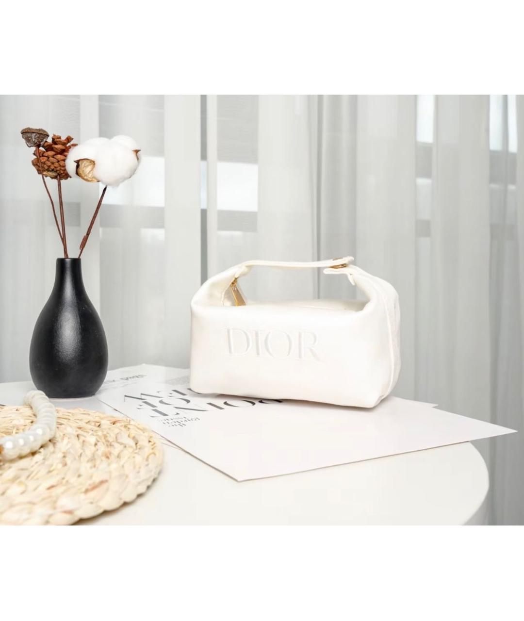 CHRISTIAN DIOR Белая косметичка, фото 2
