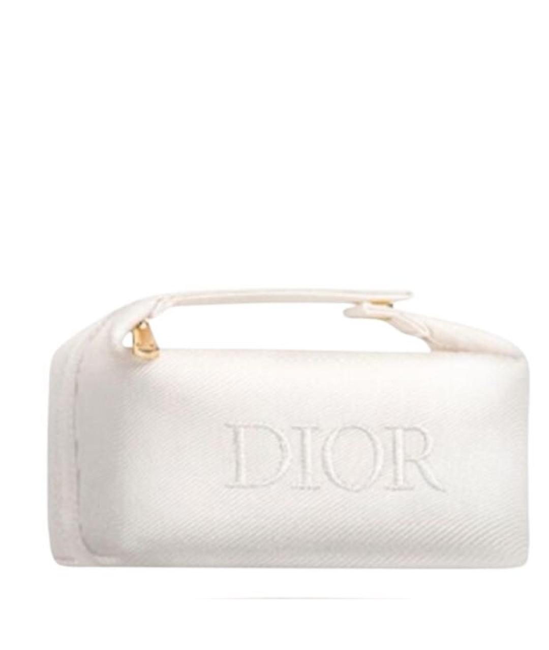 CHRISTIAN DIOR Белая косметичка, фото 5
