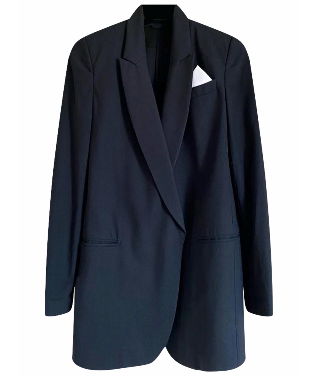 BRUNELLO CUCINELLI Черный шерстяной жакет/пиджак, фото 1