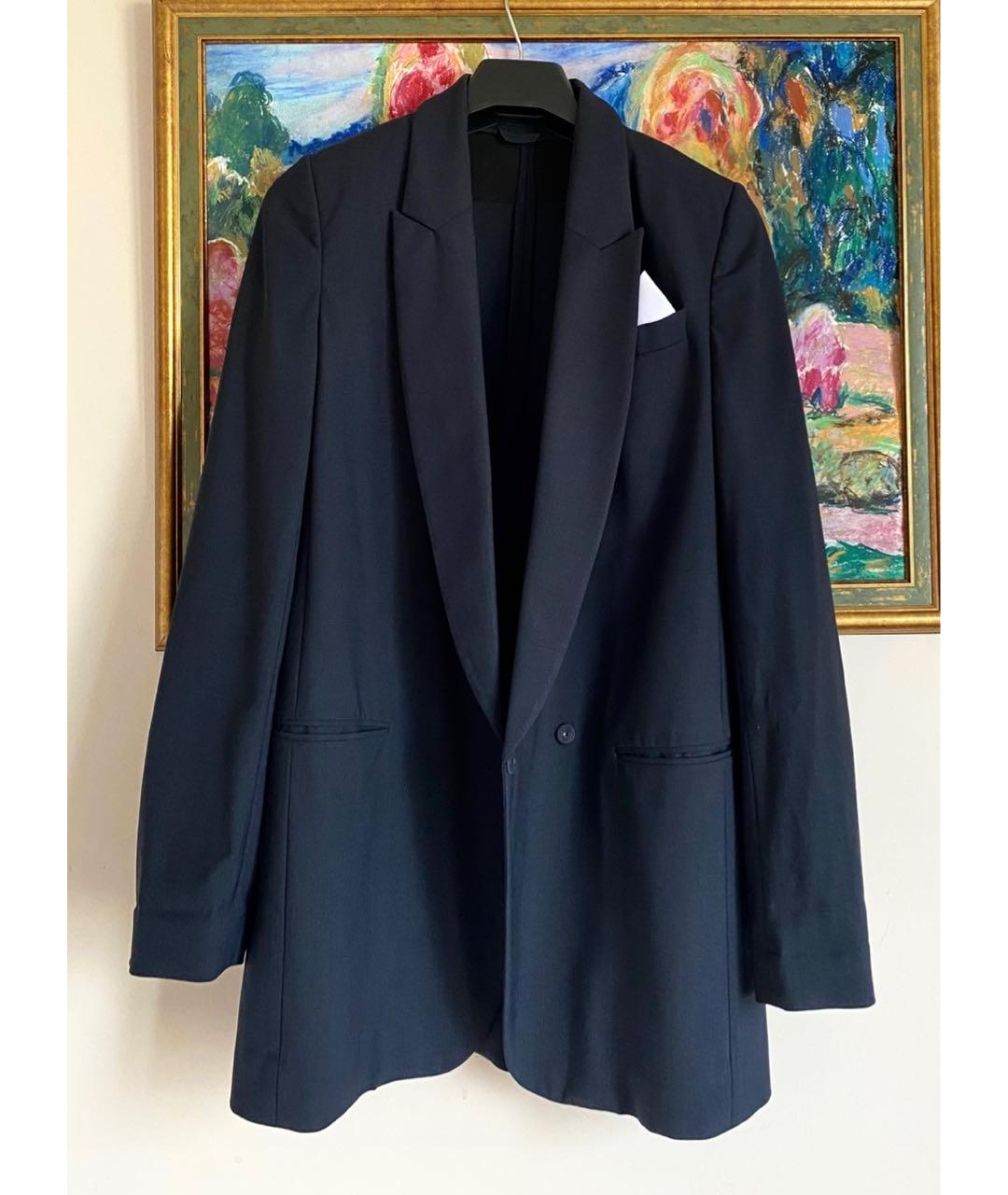 BRUNELLO CUCINELLI Черный шерстяной жакет/пиджак, фото 2