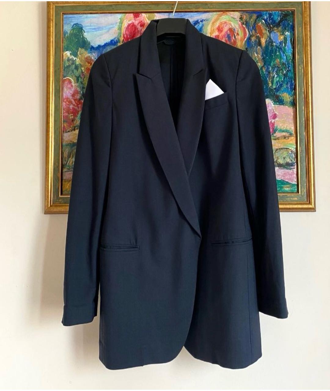 BRUNELLO CUCINELLI Черный шерстяной жакет/пиджак, фото 9